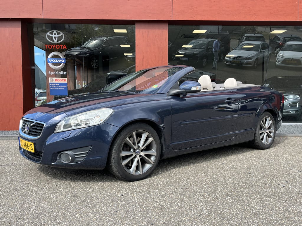Volvo C70 convertible 2.0 d3 5 cilinder aut. summum | leer | nav | memory |