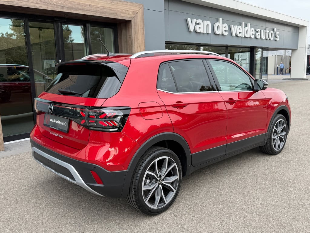 Volkswagen T-cross 1.0 tsi 116pk style | trekhaak | camera | navi | led gri