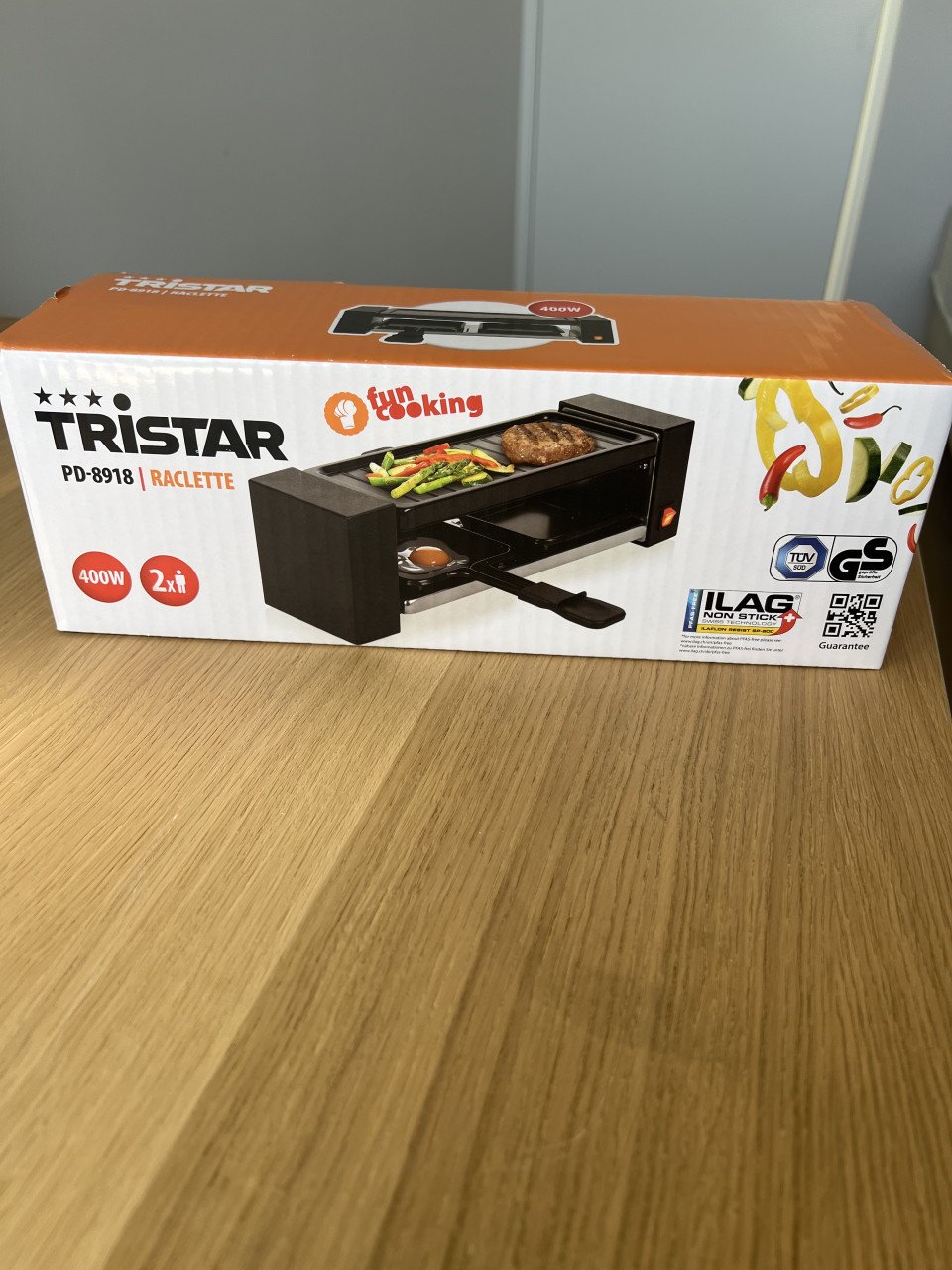 Tristar Raclette Gourmet 2 personen