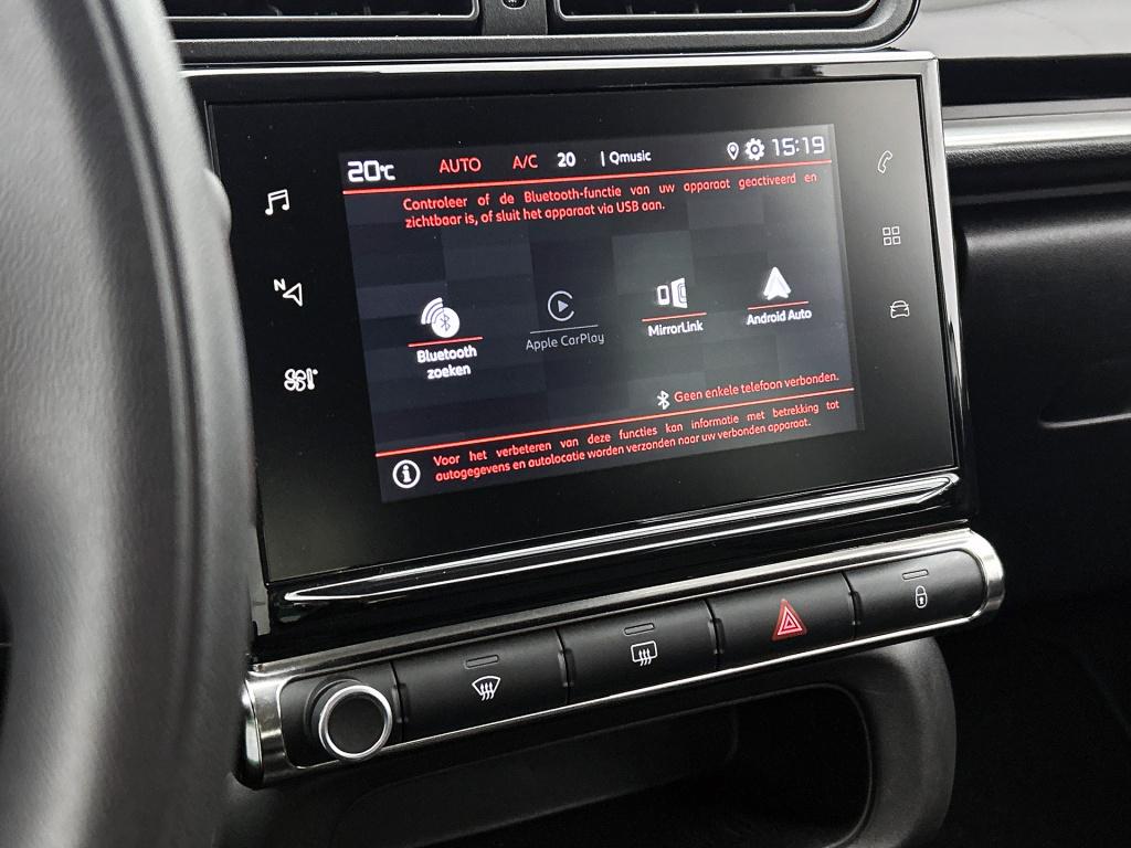 Citroen C3 83 pk shine | rijklaar | stoelverwarming | lm velgen | apple car