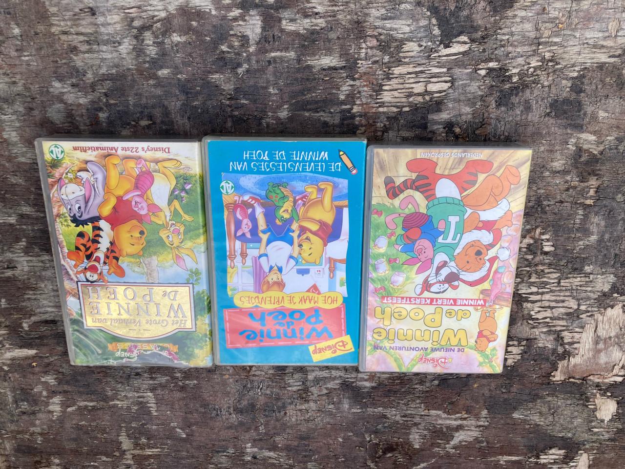 Te Koop: Winnie de Pooh VHS videobanden