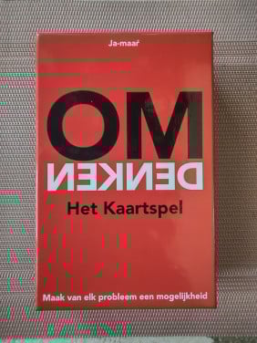 NIEUW! OMDENKEN Het kaartspel. Maak van elk probleem een mogelijkheid.