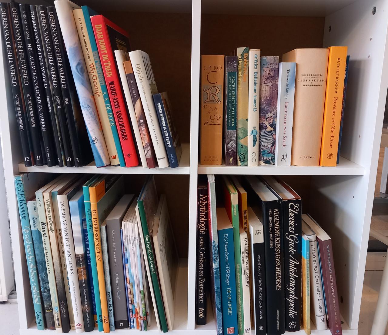 Boeken voor 50 cent per stuk