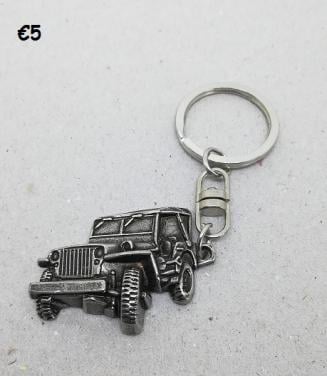 Willy's Jeep Sleutelhanger  NIEUW