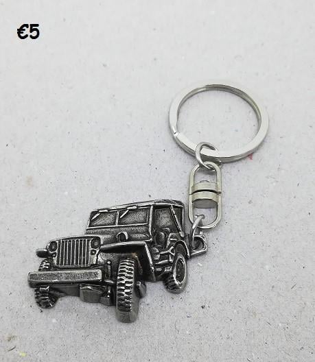 Willy's Jeep Sleutelhanger  NIEUW