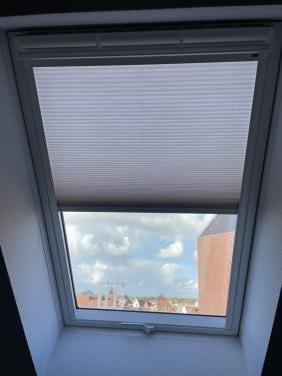 Luxaflex plissegordijn