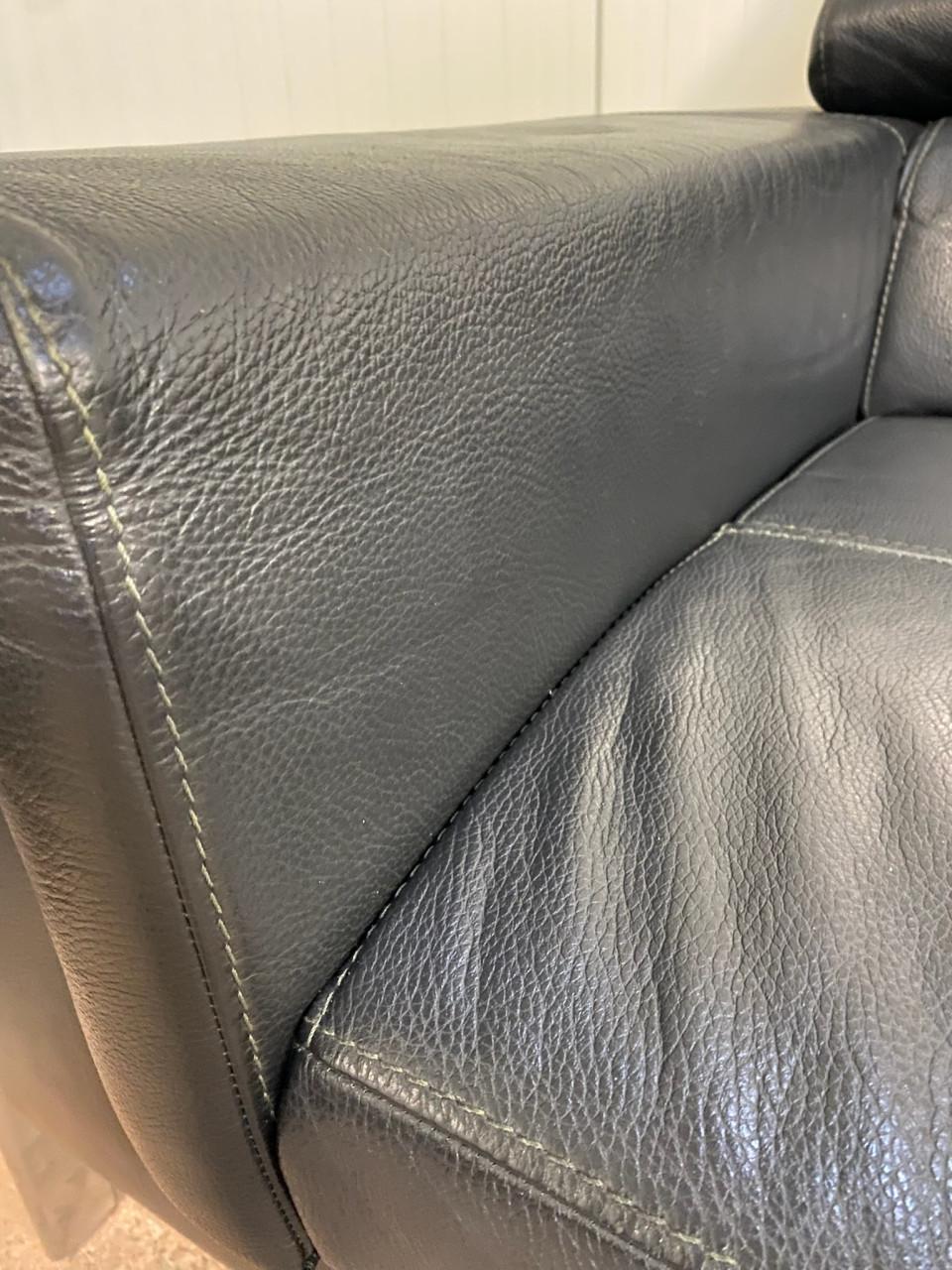 GRATIS LEVERING HEEL NL Montel Leer Bankstel 3 + 2,5 Zits