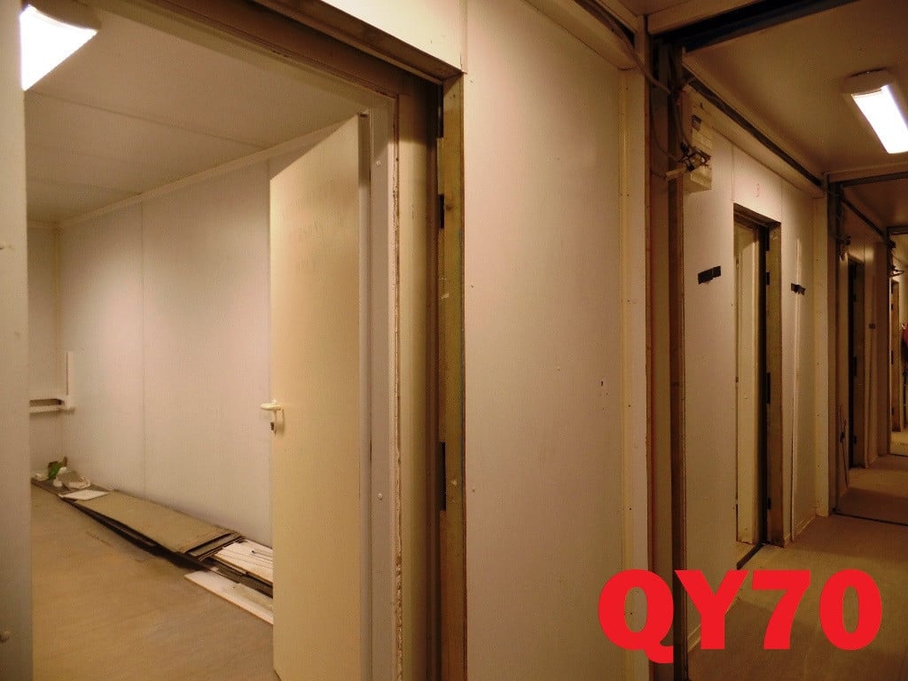Units voor receptie, kantoorruimte, ontvangstruimte, kantine of schaftkeet