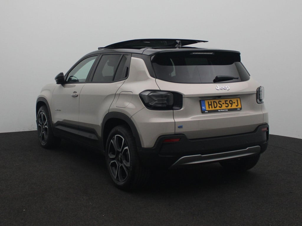 Jeep Avenger summit 54 kwh | warmtepomp | leder | schuifdak | stoelverwarmi