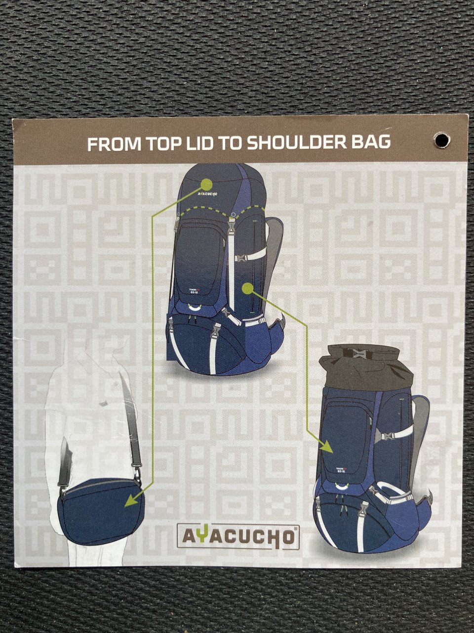 Ayacucho 75+10 trekking rugzak