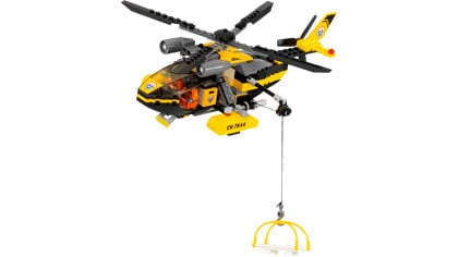 Lego City 7044: rescue chopper/ reddingshelicopter