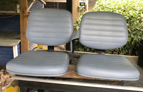 Set stoeltjes voor boot