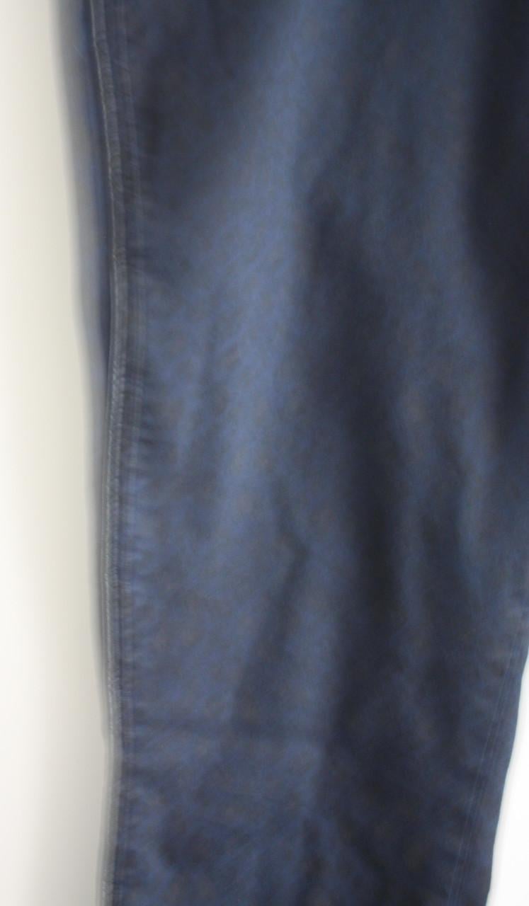 Donkerblauwe broek met panterprint maat w46-l30