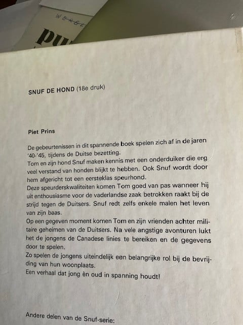 Snuf de hond