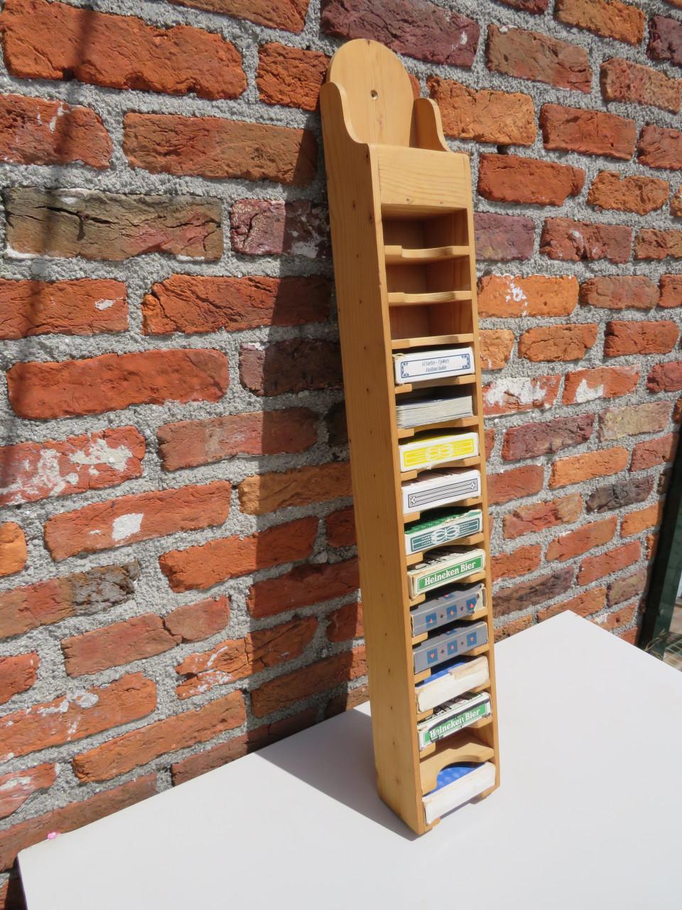 Kaartenbak voor 15 boeken speelkaarten