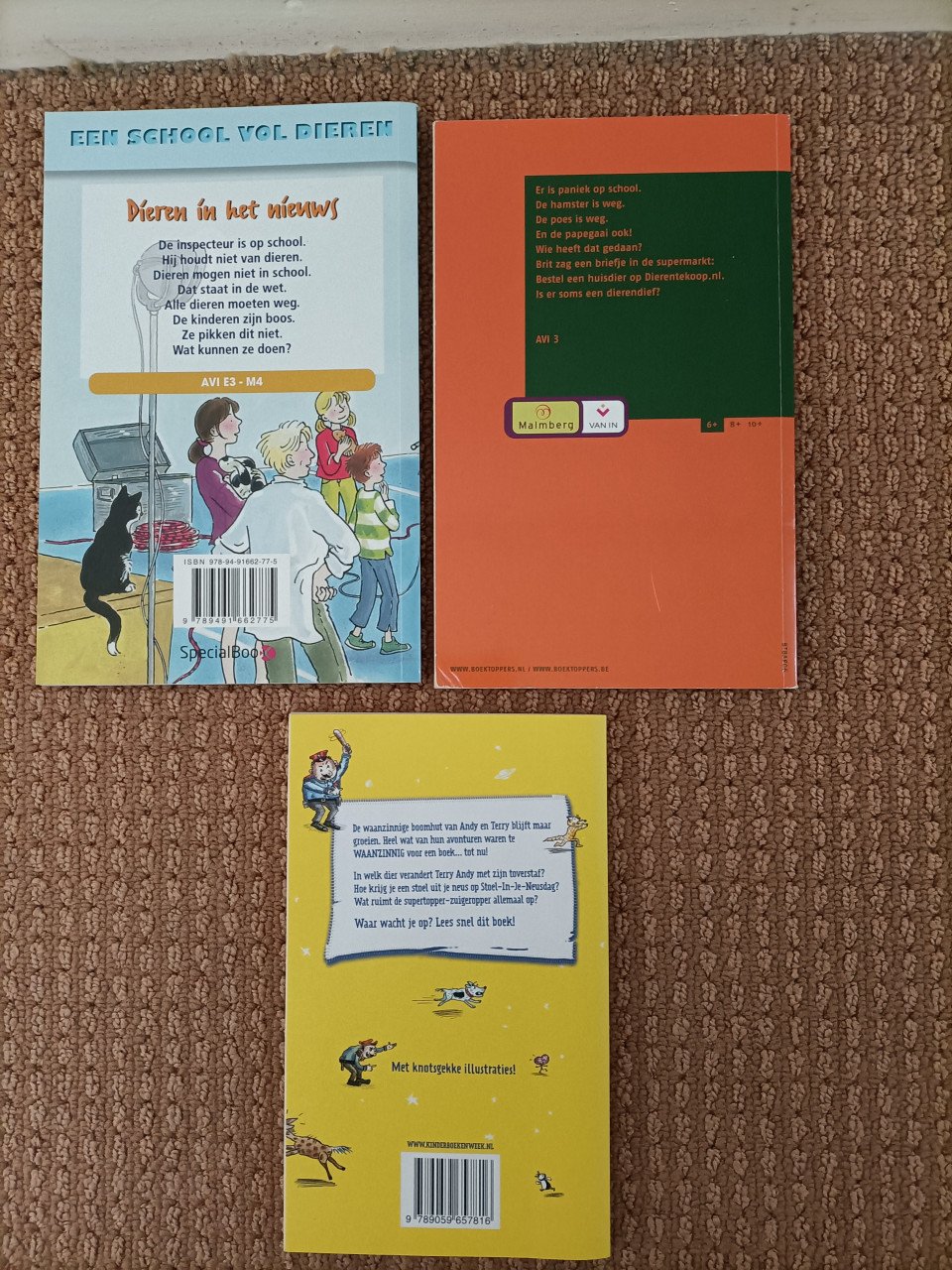 3x leesboeken voor €1,50