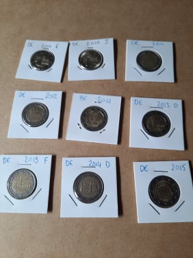 2 euromunten Duitsland