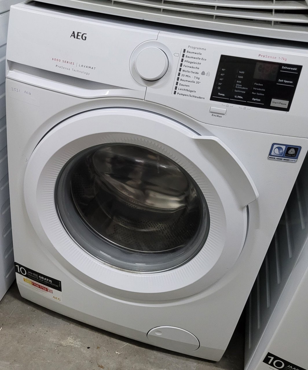 AEG wasmachine en droger
