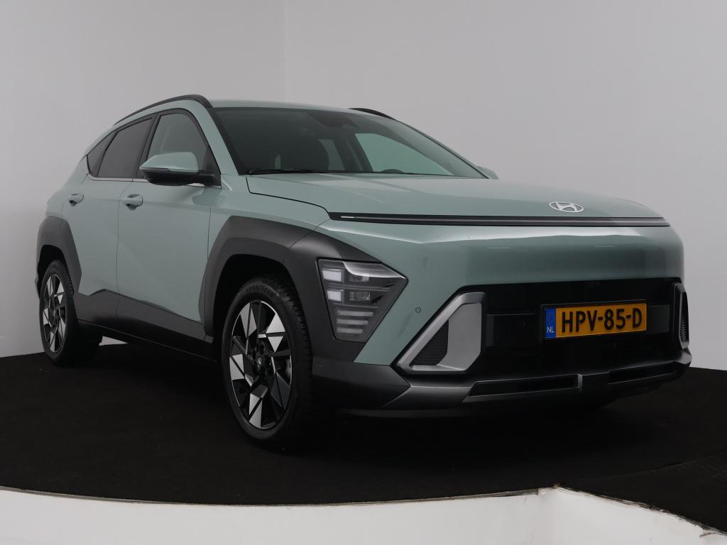 Hyundai Kona 1.6 gdi hev premium | leder int. | stoelverwarming & ventilati