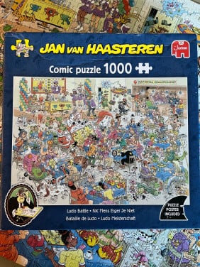 🧩 Jan van Haasteren “Mens erger je niet” 1000 🧩
