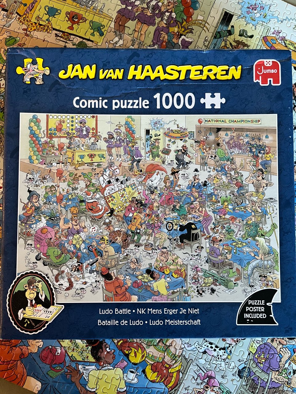 🧩 Jan van Haasteren “Mens erger je niet” 1000 🧩
