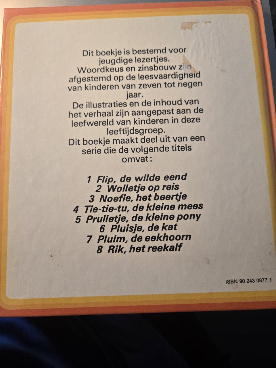 Boekje: Noefie, het beertje 1972