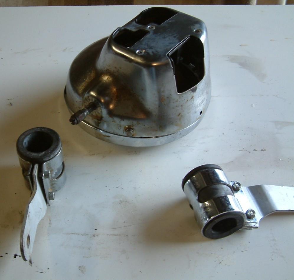 Gebruikte oudere koplamp  model tot 1979 met koplamp moderne oren