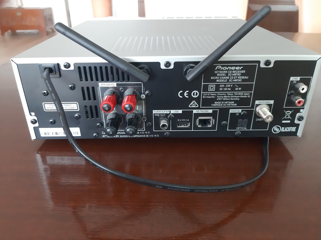 Te koop radio/cd speler  met speakers