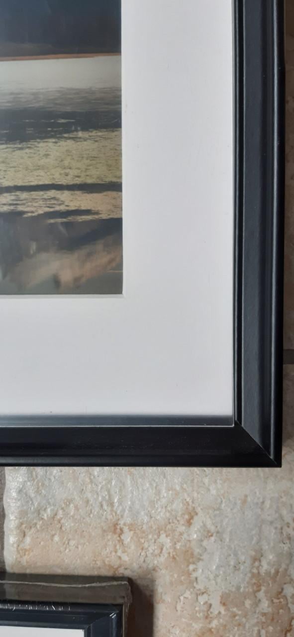 Ikea KNOPPÄNG zwarte lijsten met afbeelding, set van 8.