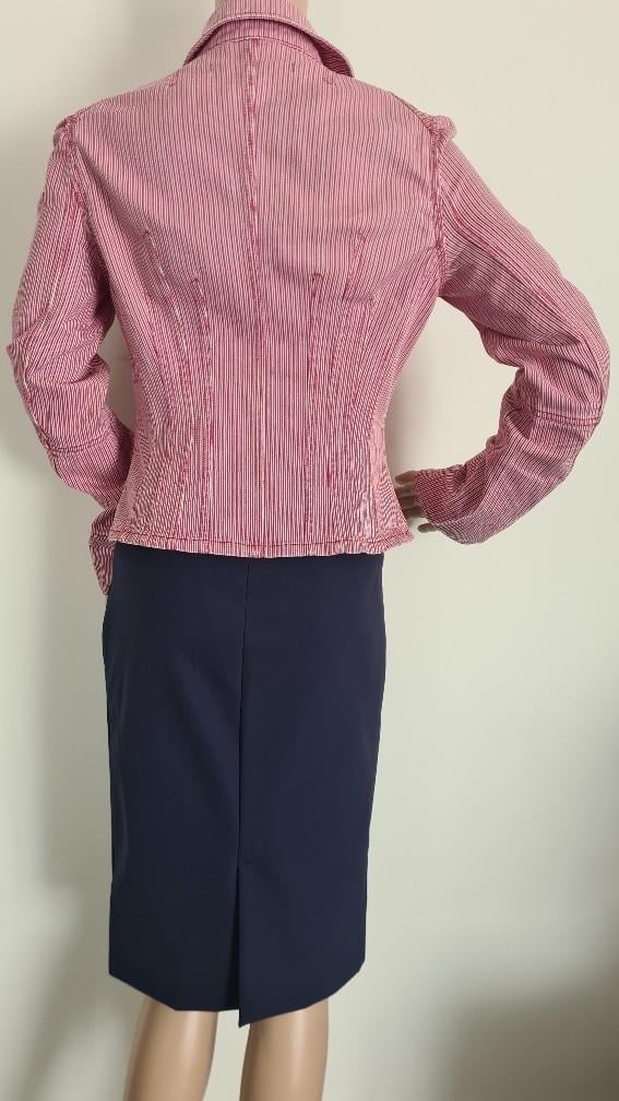 MARC JACOBS: Als nieuw rood-wit jasje maat 6