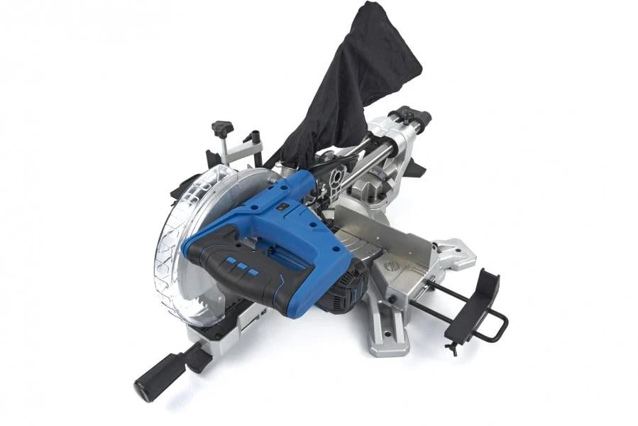 Afkortzaag 1500W, met onderstel, ACTIE!!