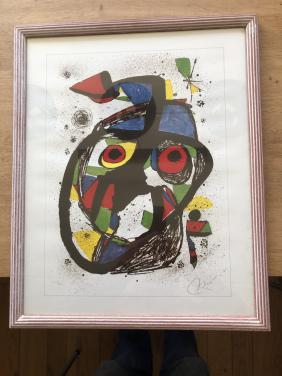 Joan Miró (1893-1983) Pent gelijst