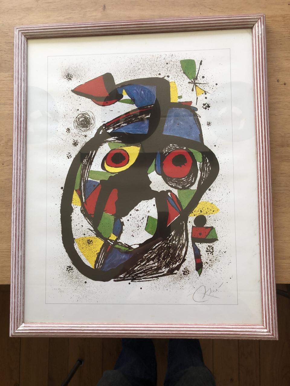 Joan Miró (1893-1983) Pent gelijst