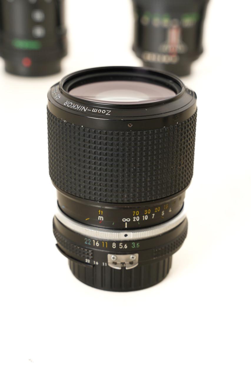 Partij Analoge camera lenzen