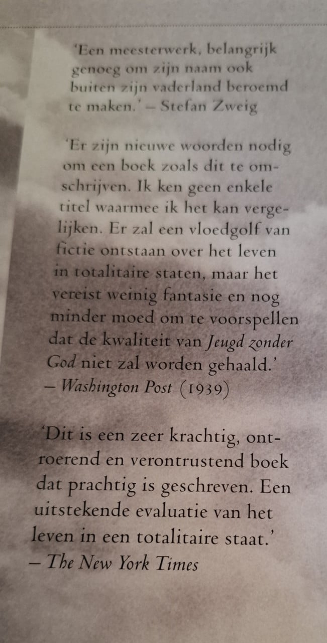 Jeugd zonder God, door Ödön vond Horváth