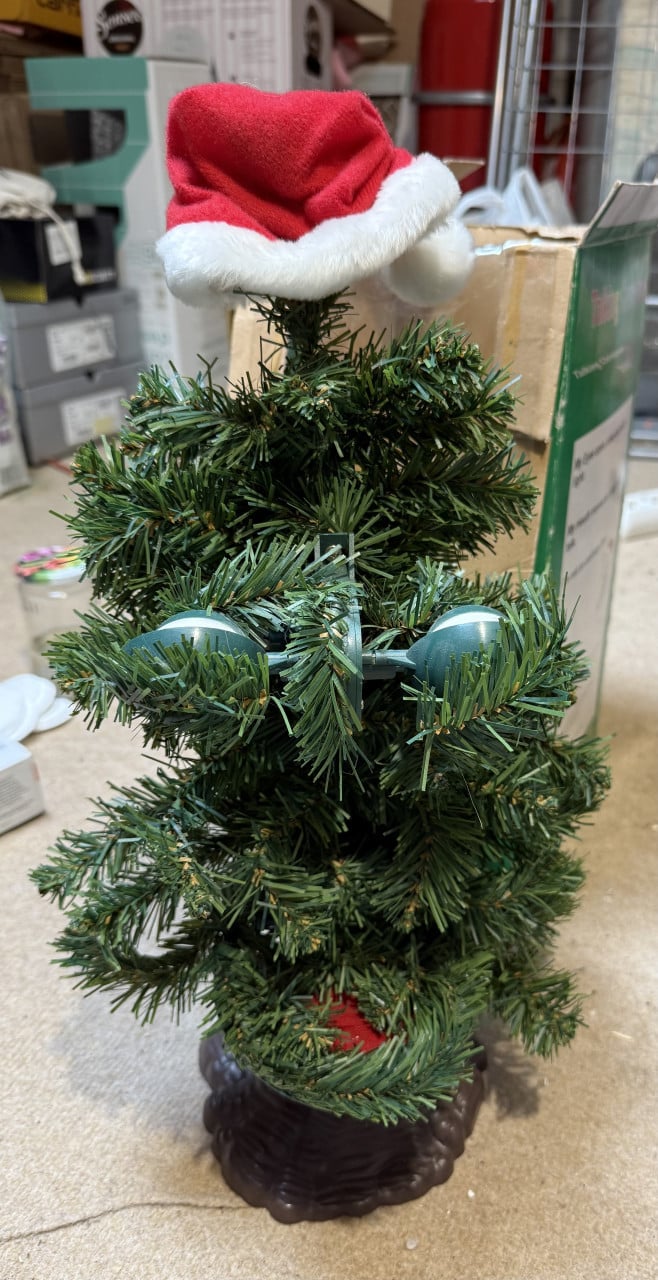 Kerstboom zingende