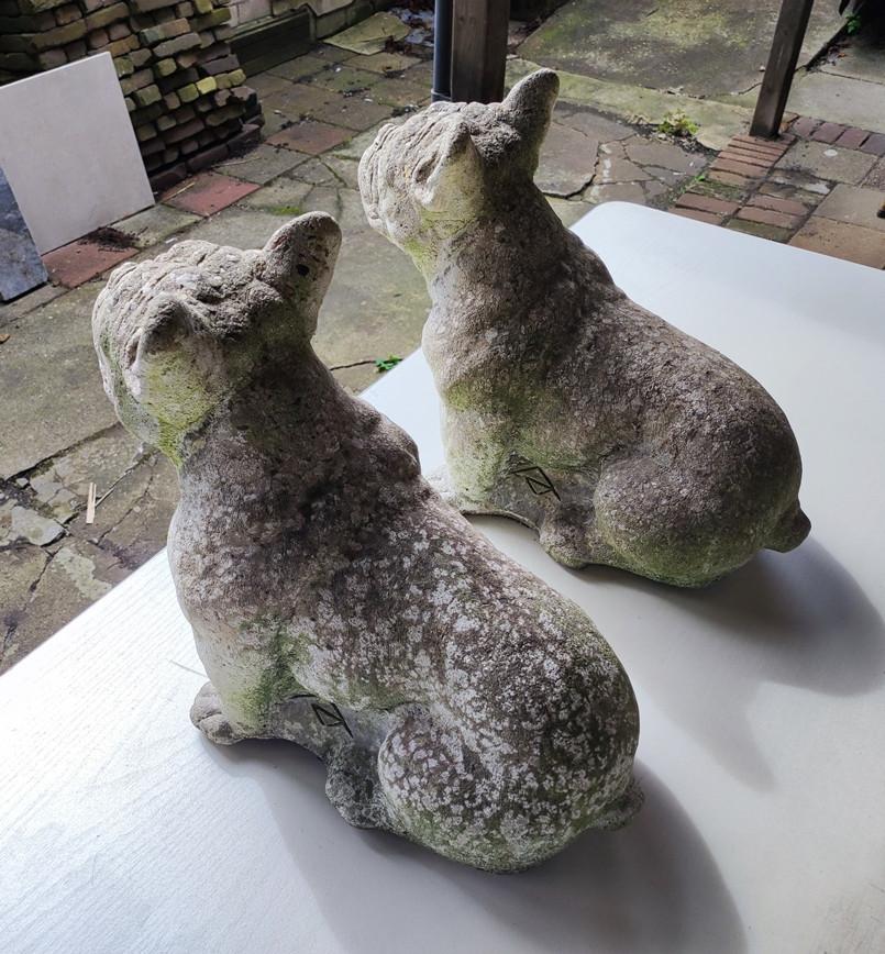 Tuinbeeld franse bulldog