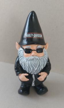 Harley Davidson Biker Kabouter