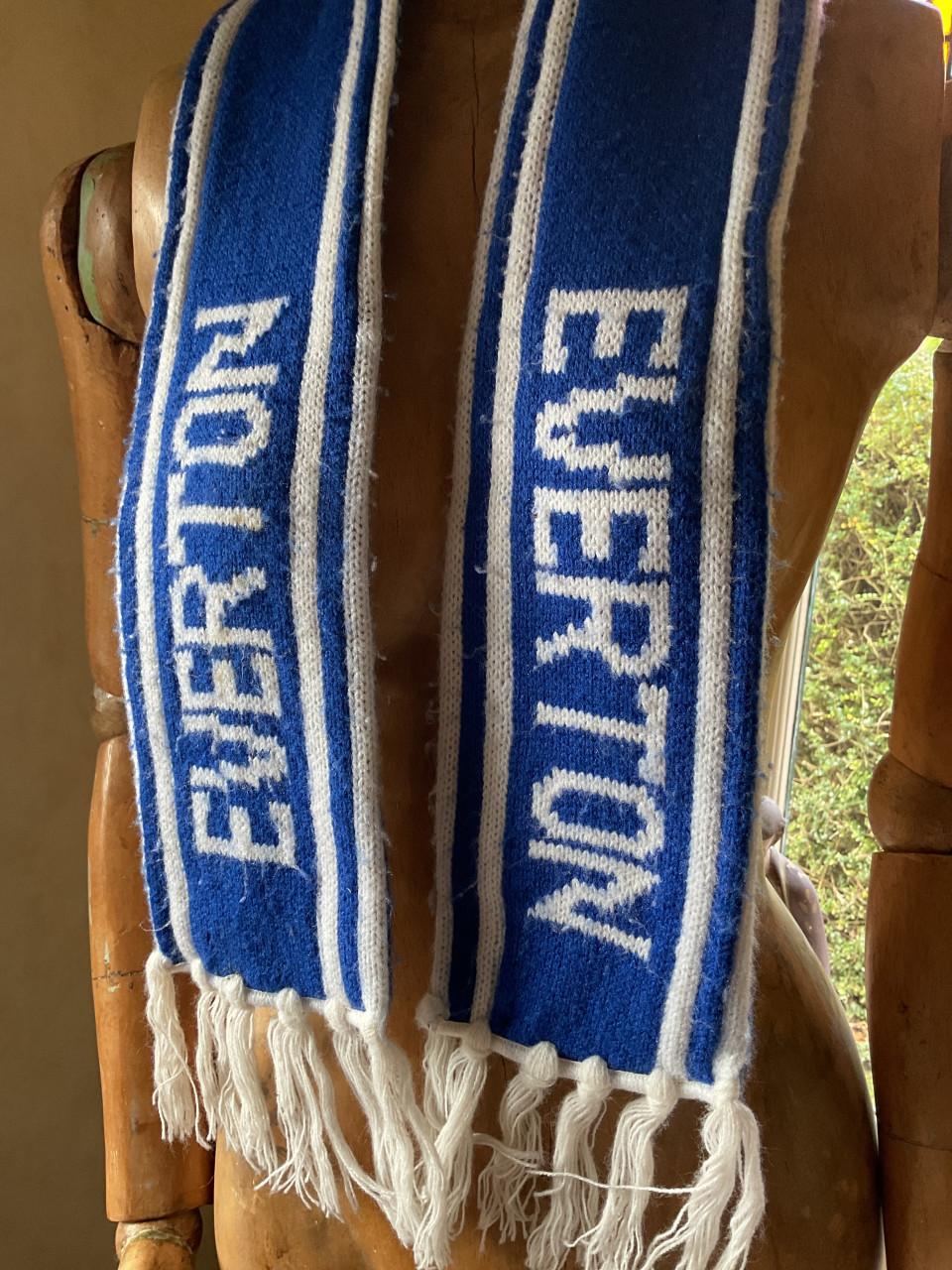 Vintage shawl Everton voetbalclub