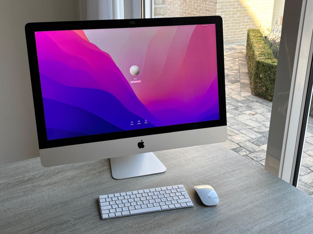 Apple iMac 27 inch met 24 GB werkgeheugen met keyboard + muis