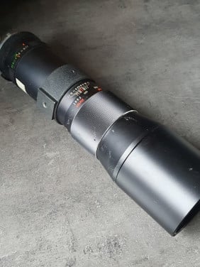 Werkende Vivitar 400mm f5.6 Auto Telephoto - Lens voor canon...