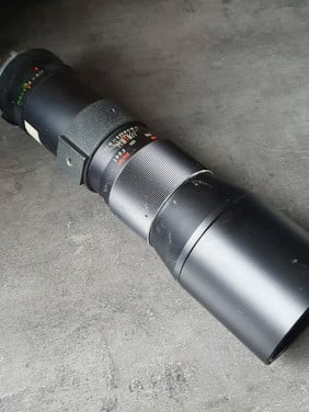 Werkende Vivitar 400mm f5.6 Auto Telephoto - Lens voor canon...