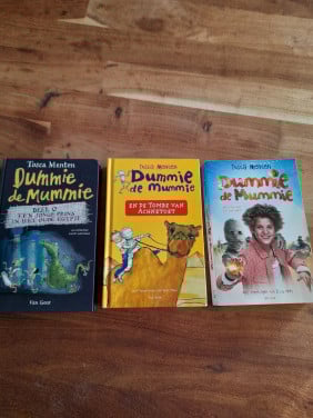 Kinderboek Dummie de mummie (3 stuks)