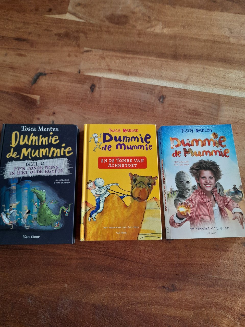 Kinderboek Dummie de mummie (3 stuks)