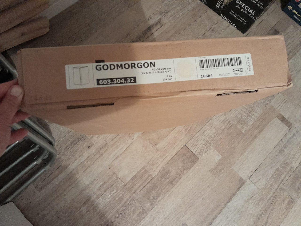2 Ikea Godmorgen kastjes