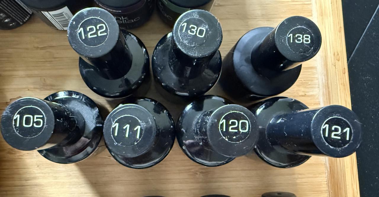 35 flesjes Pink Gellak