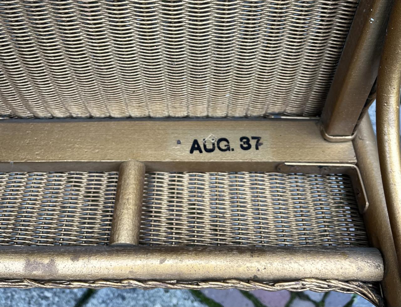 Engelse Lloyd Loom set 4 delig