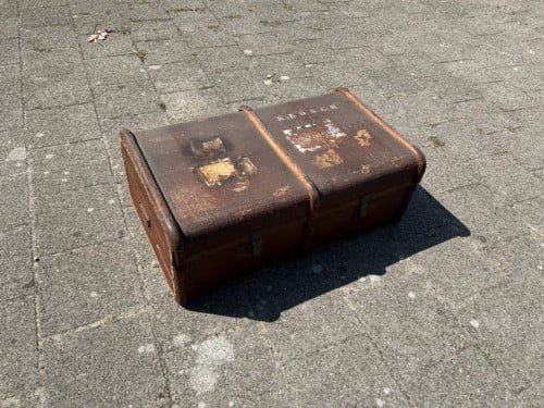 Oude hutkoffer