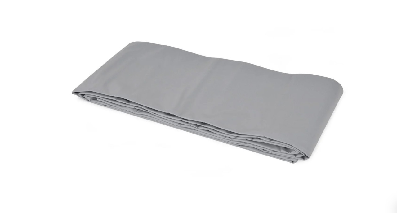 Grondzeil PVC Obelink 600x300 cm grijs