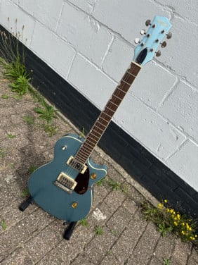 Gretsch elektrische gitaar blauw